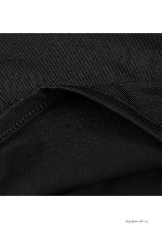 Mikilon Women's Sexy Criss Cross Bandage Crop Tops Cut Out Active Bustier Cami Crop Blouse Black