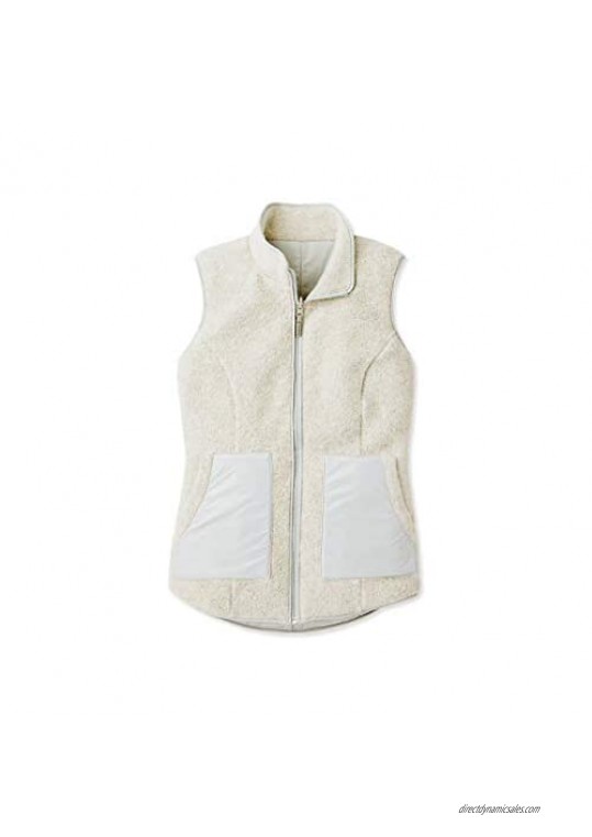 Smartwool Anchor Line Reversible Sherpa Vest Storm Gray XS