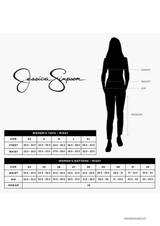 Jessica Simpson Women's Gabbie Ruffle Trim Side Slit Maxi Dress